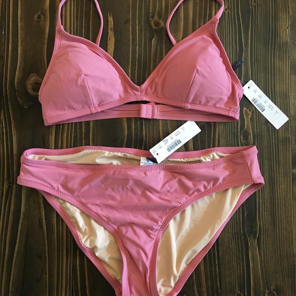 Jcrew French Bikini Set NWT Small
